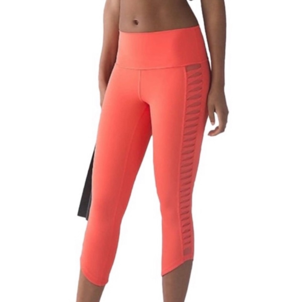 Lululemon Sunshine Salutation Crop 4